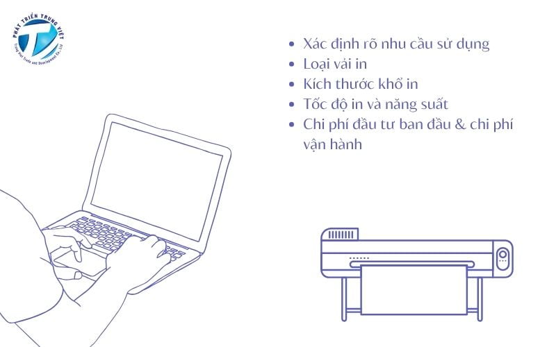 Tiêu chí chọn mua máy in chuyển nhiệt trên vải phù hợp